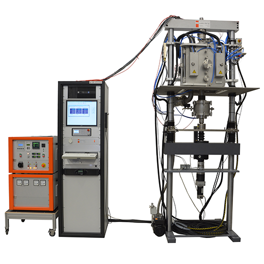 1800°C High Temperature Vacuum / Inertgas Test System for Hot Cell (Shielded Nuclear Radiation Containment Chamber)