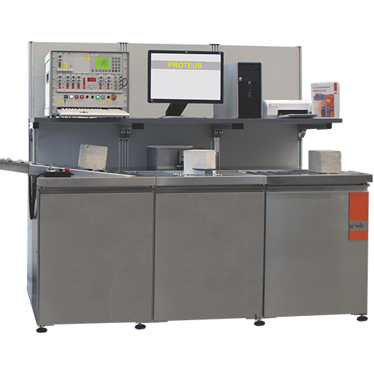 Concrete Control console with Measuring and Weighing System for Increased Productivity and Ergonomic Working