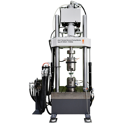 Axial-Torsional Fatigue Test System 100 kN - 1100 Nm Axial-Torsional Fatigue Test System 100 kN - 1100 Nm