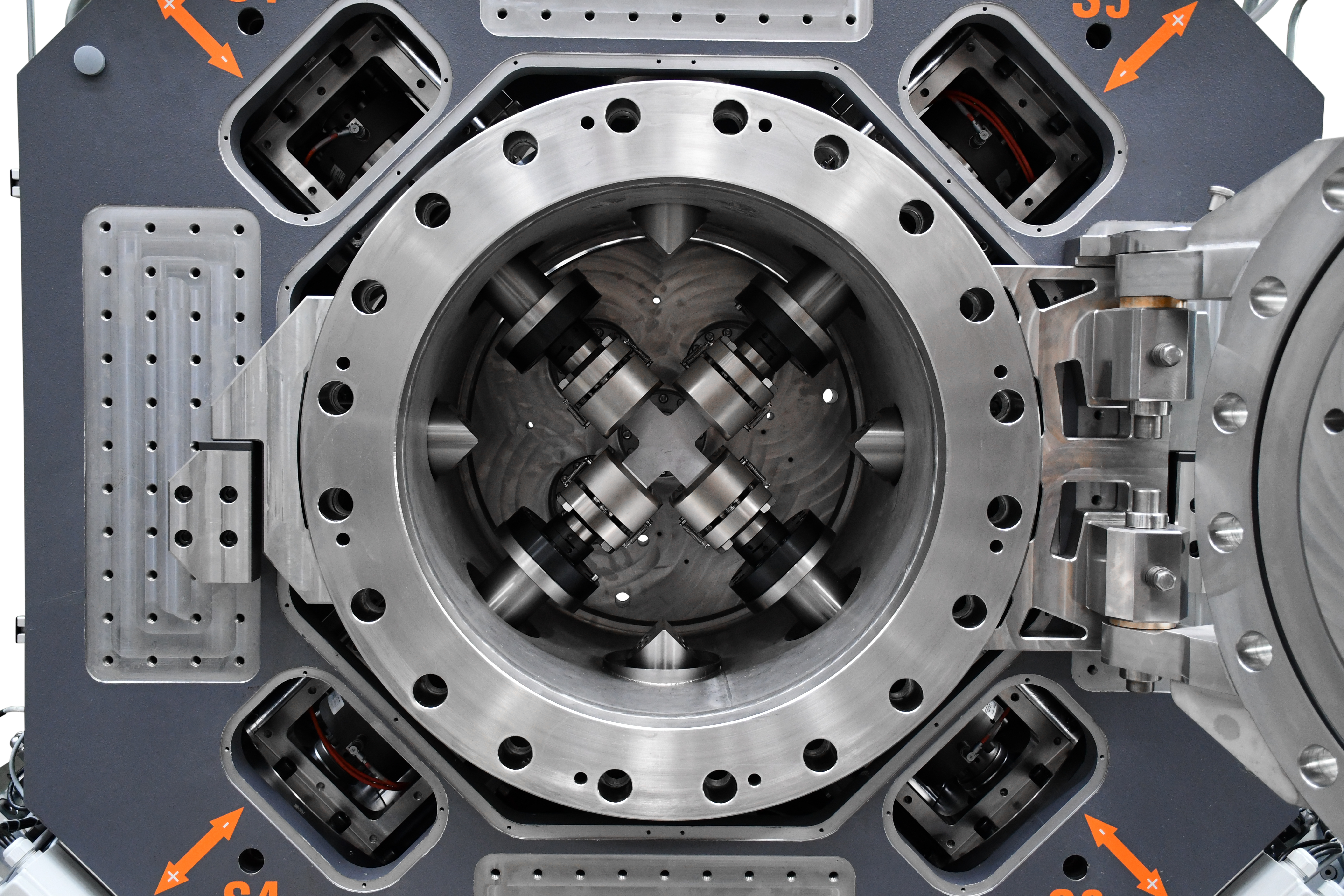 Planar Test Set Up inside an Autoclav