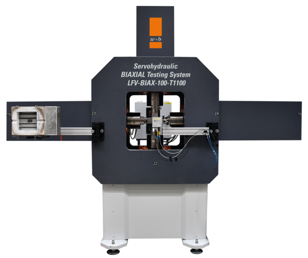 100 kN / 1100 Nm Axial-Torsional Servohydraulic Planar Testing Systems 