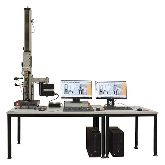 10 kN Single Column Testing Machine with Video Extensometer