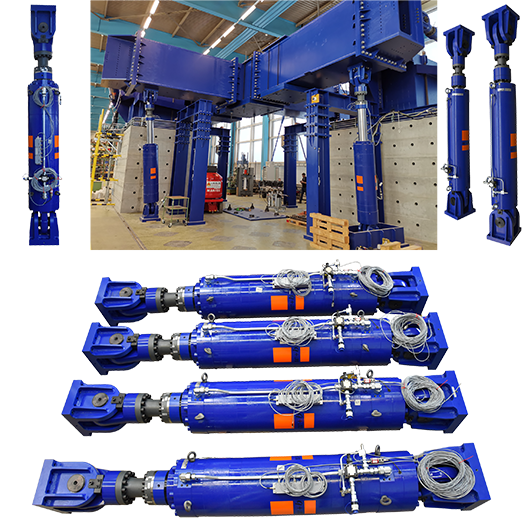2000 kN Actuators for Multi-Axial Subassembly Testing (MAST)